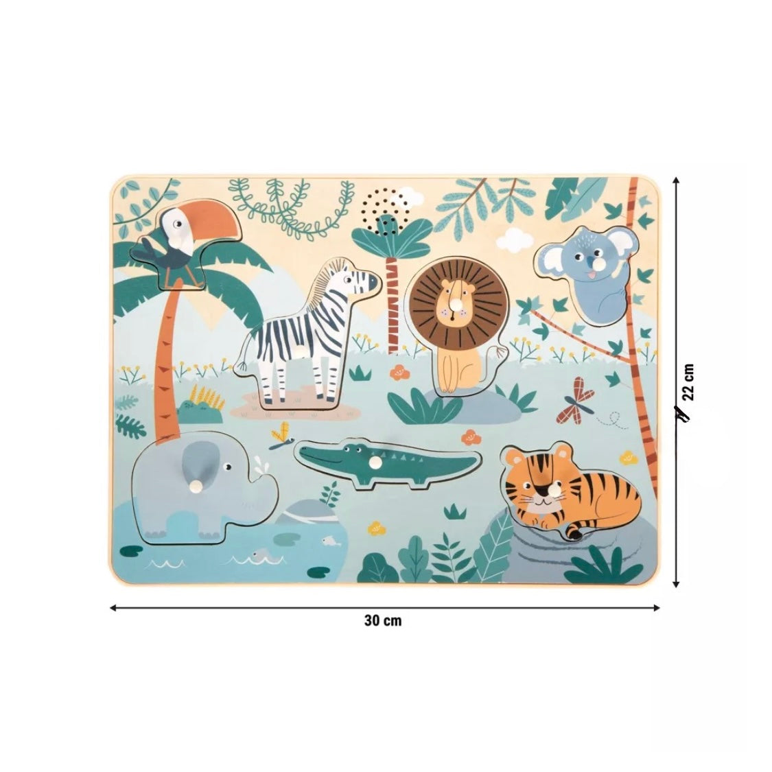 Puzzle sonore safari