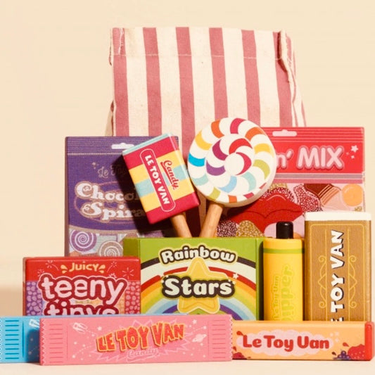 Bonbons et friandises en bois