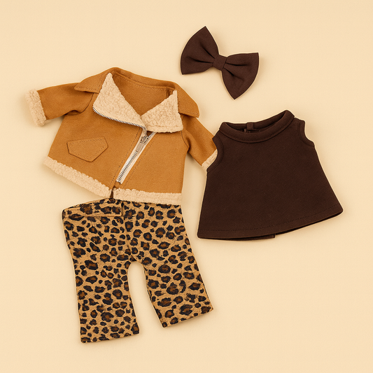 Tenue léopard pour Lucky
