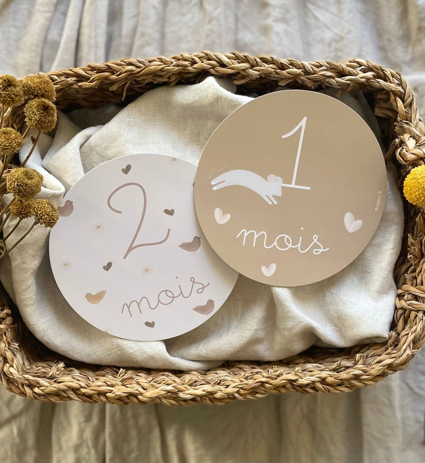 Cartes étapes – “Ma première année” Brindilles