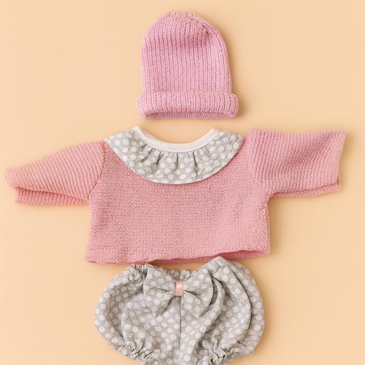 Pull en laine et short