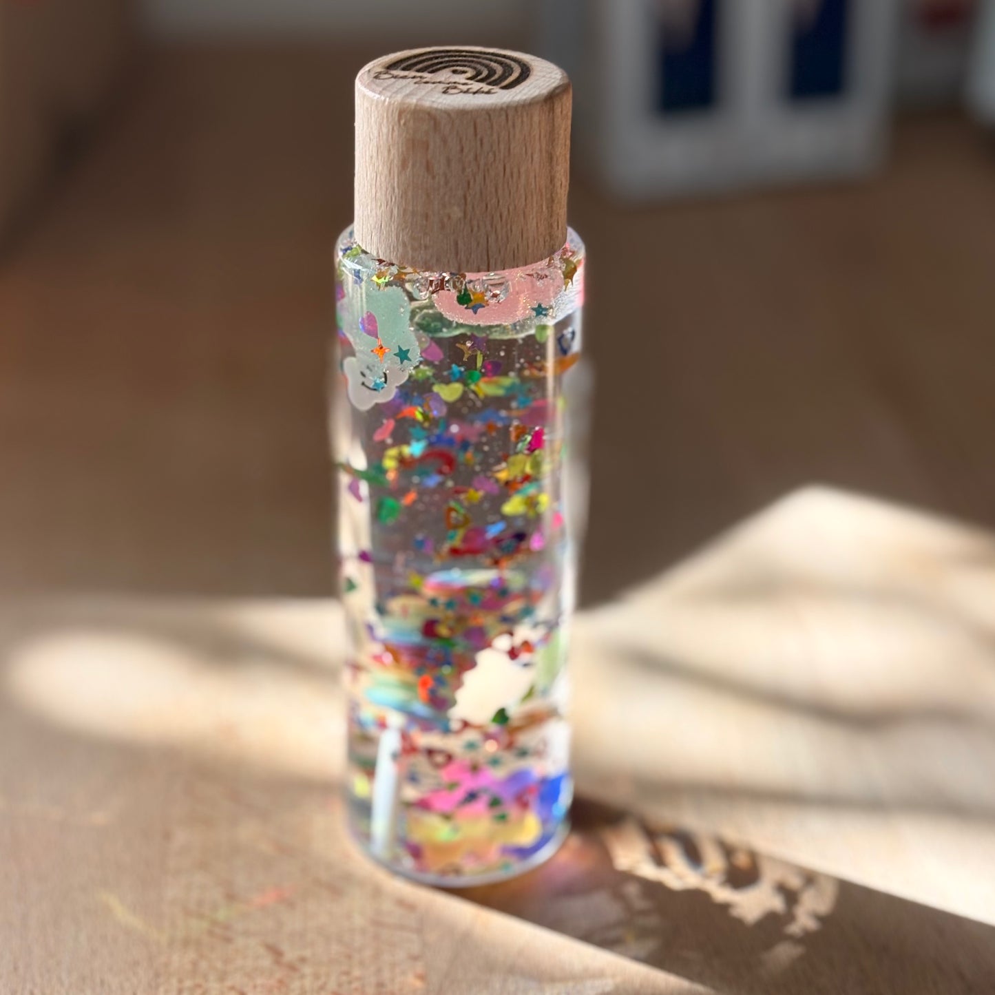 Bouteille sensorielle “délices sucrés 🍭”