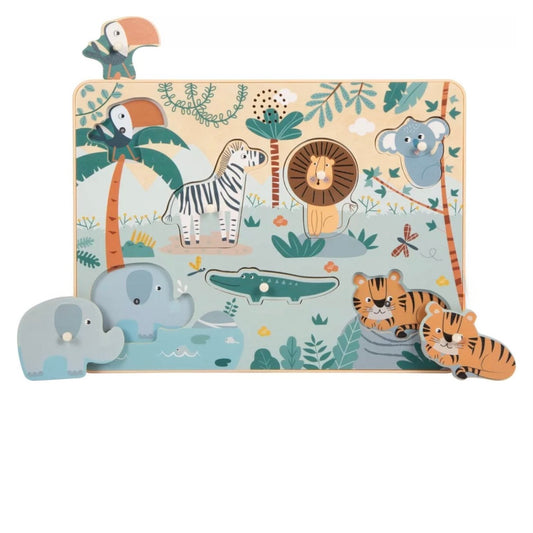 Puzzle sonore safari