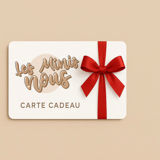 carte cadeau LesMinisNous