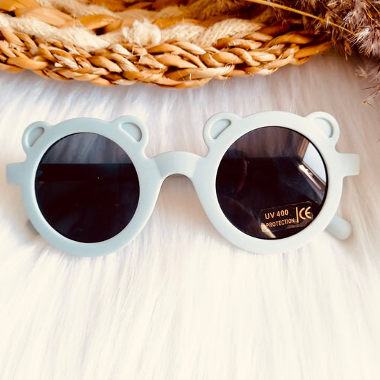 Lunette de soleil ours bleu