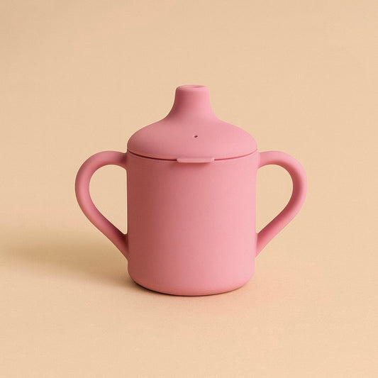 Tasse d apprentissage Roger rose