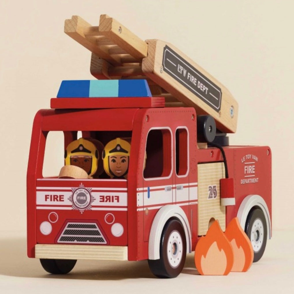 Le camion de pompiers