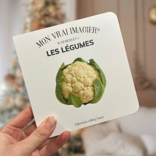 Mon vrai imagier les légumes