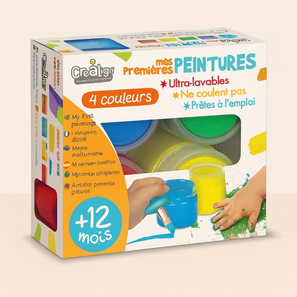 Coffret mes premières peintures