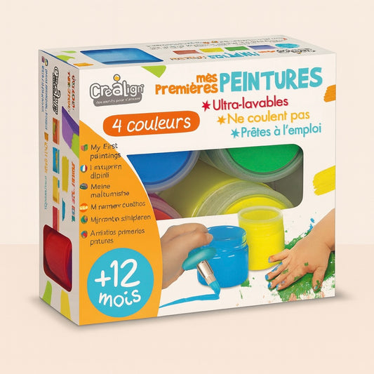 Coffret mes premières peintures