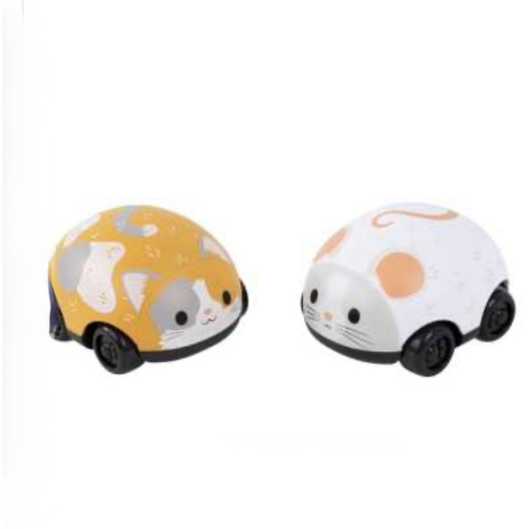 Voiture à friction chat et souris