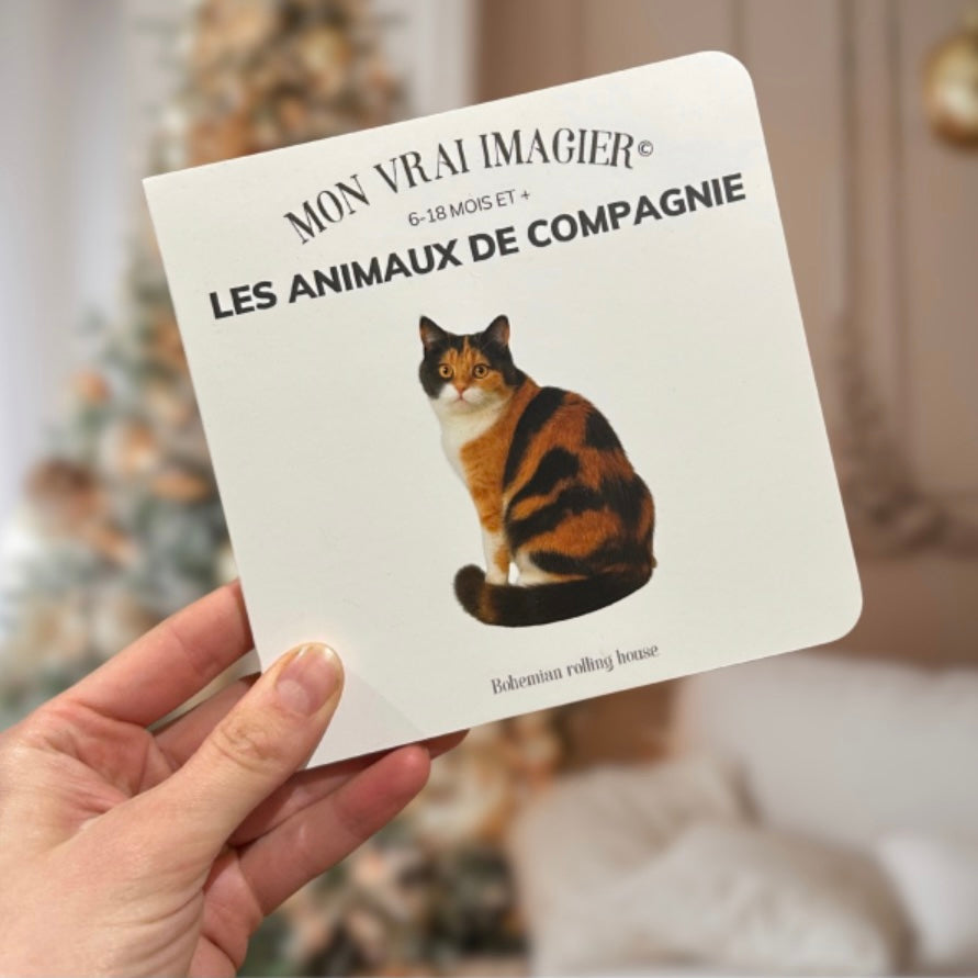 Mon vrai imagier les animaux de compagnies
