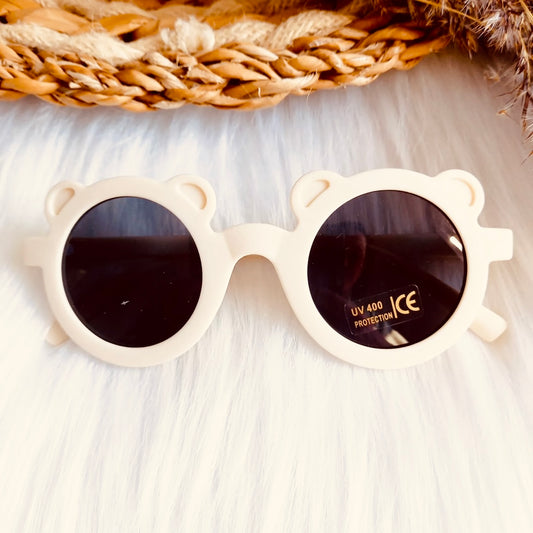 Lunette de soleil ours blanc