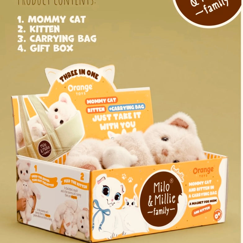 Millie la maman chat et son chaton