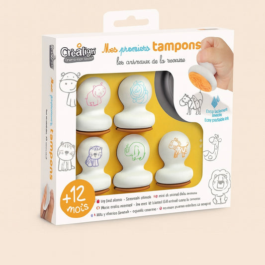 Mes 1ers tampons « Animaux de la savane »