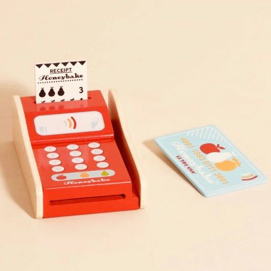 Appareil à carte bancaire en bois
