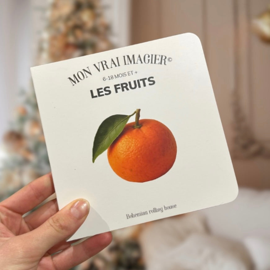 Mon vrai imagier les fruits