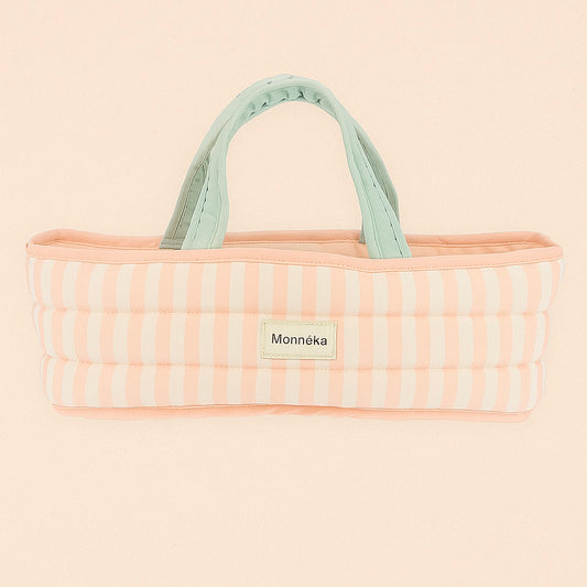 Couffin de Poupées Rayures Roses