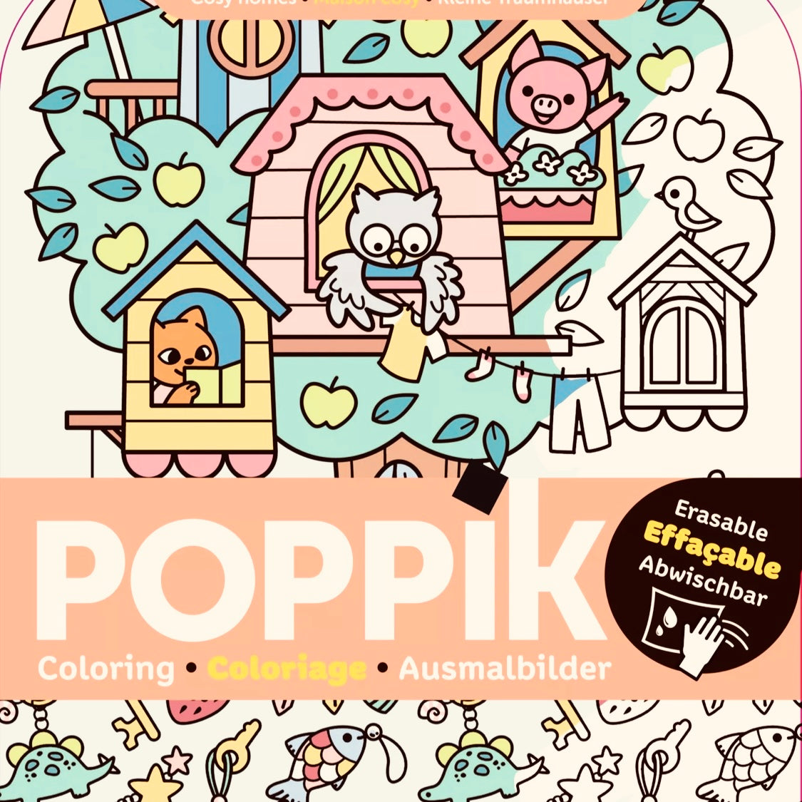 Coloriage magique Cosy home