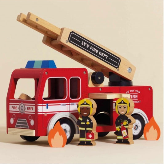 Le camion de pompiers