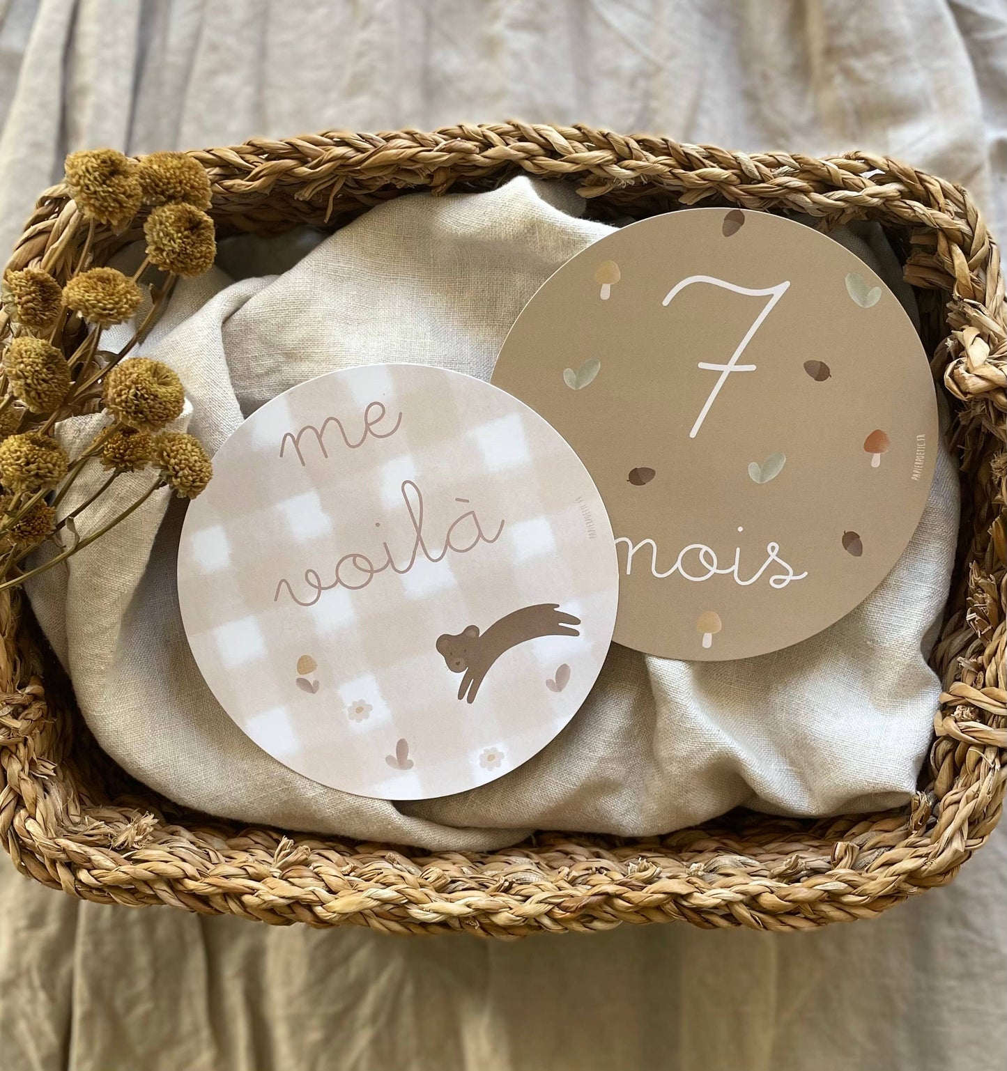 Cartes étapes – “Ma première année” Brindilles