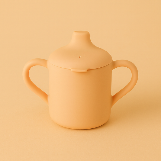 Tasse d apprentissage Roger abricot