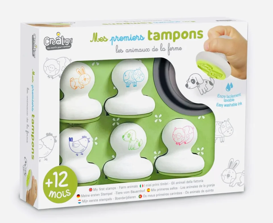 Mes 1ers tampons « Animaux de la ferme »