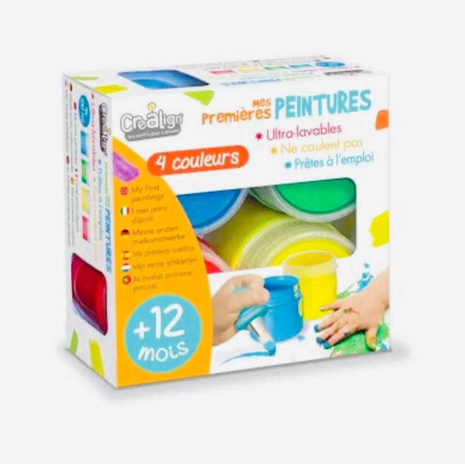 Coffret mes premières peintures