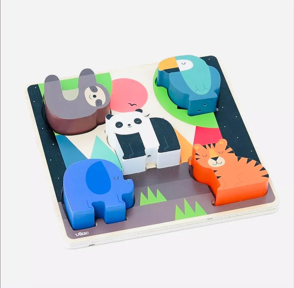 Puzzle sonore jungle